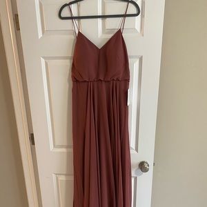 Jenny Yoo Inesse Dress- never worn only tried on! Cinnamon Rose color